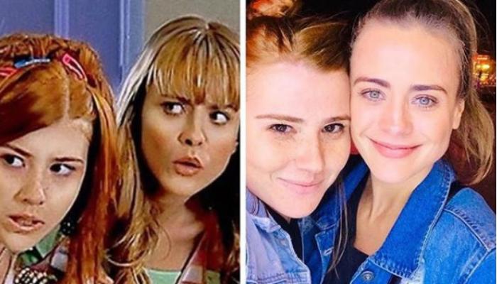 Rock in Rio: Juliana Silveira e Mariah de Moraes, atrizes de Floribella, se reencontram
