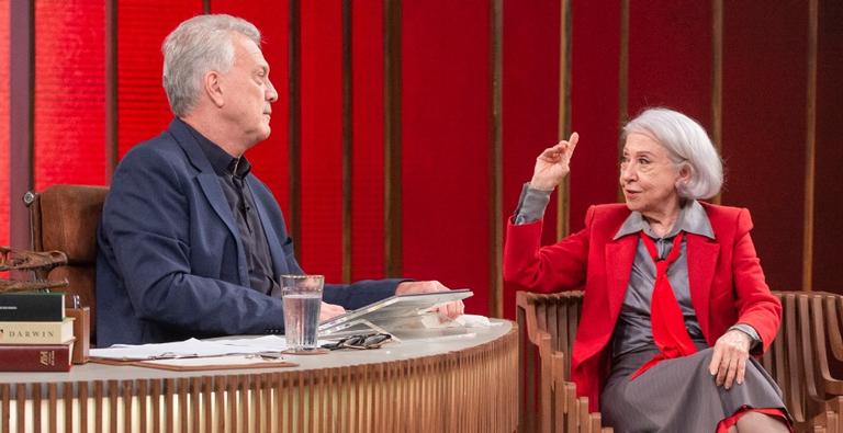 Em Conversa com Bial, Fernanda Montenegro revela que já passou dificuldades: ”Desesperador”