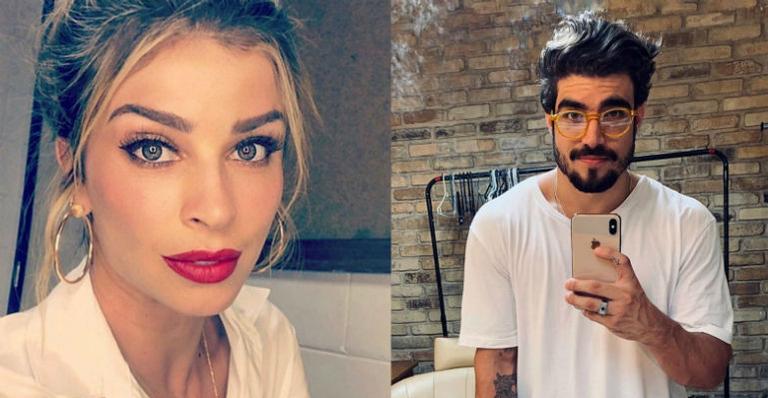 Romance? Grazi Massafera e Caio Castro são flagrados jantando juntos no Rio de Janeiro