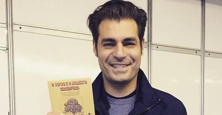 Thiago Lacerda faz rara aparição com o filho no Rock In Rio