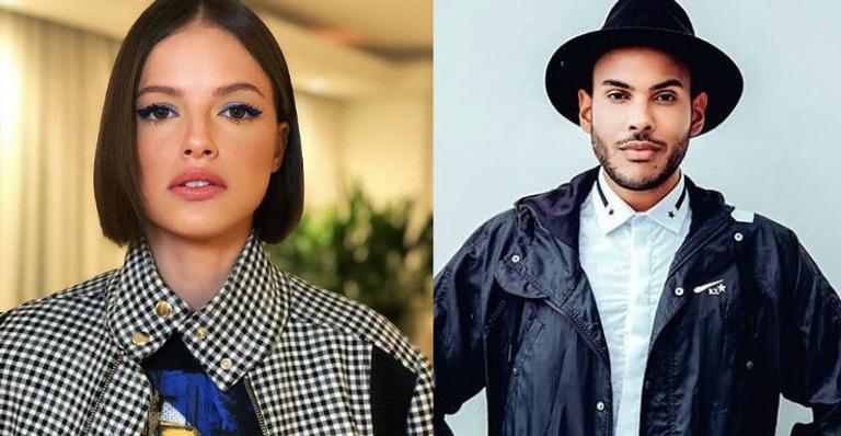 Agatha Moreira e Hugo Gloss aparecem com look inusitado no camarote do Rock in Rio: ”É pintura?”
