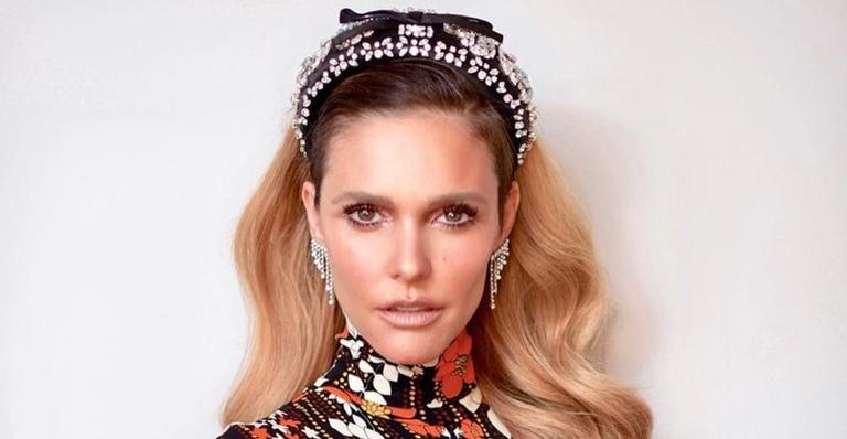 Na reta final da gravidez, Fernanda Lima exibe barrigão de 8 meses: ”Forninho tá apertado”