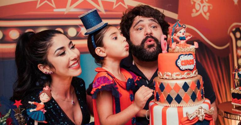 Filha do sertanejo Fabiano comemora o aniversário de 6 anos
