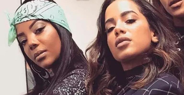 Discussões entre Anitta e Ludmilla começaram antes da polêmica com a música, diz site