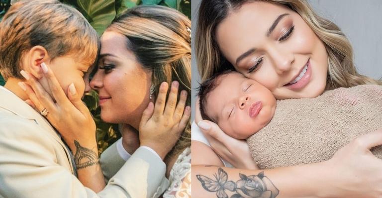 Carol Dantas desabafa sobre ser mamãe de dois e revela ciúmes de Davi Lucca com o irmão caçula