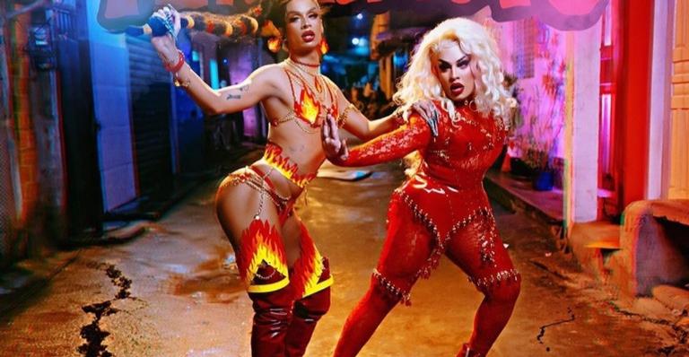 Lia Clark e Gloria Groove lançam clipe colorido e com muita representatividade para ”Terremoto”