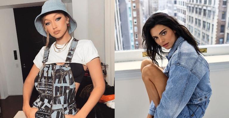 Kendall Jenner aparece beijando a amiga Gigi Haddid ao compartilhar mensagem de aniversário