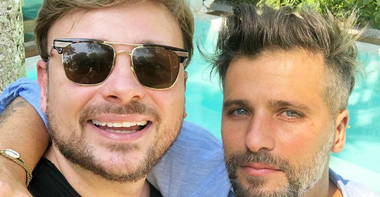 Bruno Gagliasso se declara para Léo Fuchs em seu aniversário: ”Amigo-irmão”