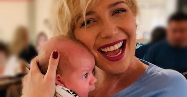 Fofura! Luiza Possi comemora Dia das Crianças com vídeo fofíssimo do filho recém-nascido gargalhando