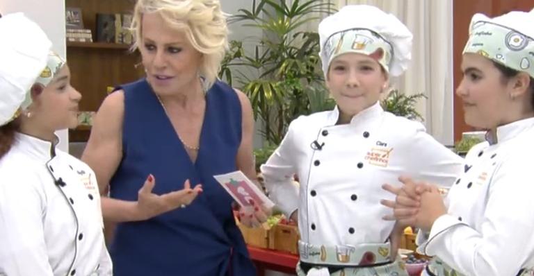Ana Maria Braga surpreende web ao tomar atitude com criança chorando na final do ‘Super Chefinhos’