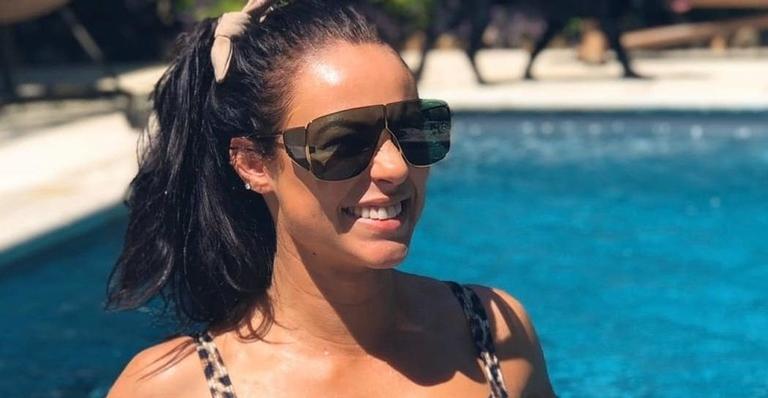 Paolla Oliveira exibe rosto bem de perto em selfie e deixa famosas impressionadas