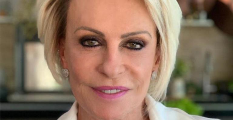 Ana Maria Braga abusa do decote no Mais Você e rouba a cena