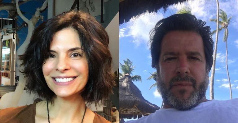 Filhos de Helena Ranaldi e Murilo Benício aparecem juntos e impressionam seguidores: ”Dois gatos”