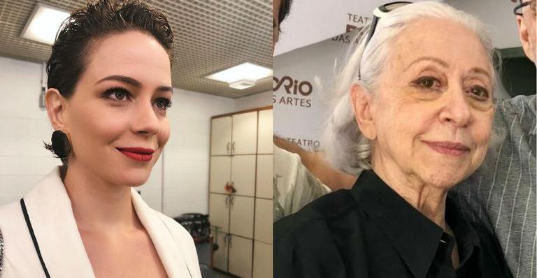 Leandra Leal relembra momento da novela ‘Passione’ para homenagear Fernanda Montenegro