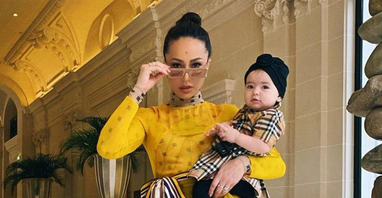 Sabrina Sato relembra momento íntimo com a filha, Zoe: ”Muita saudade”