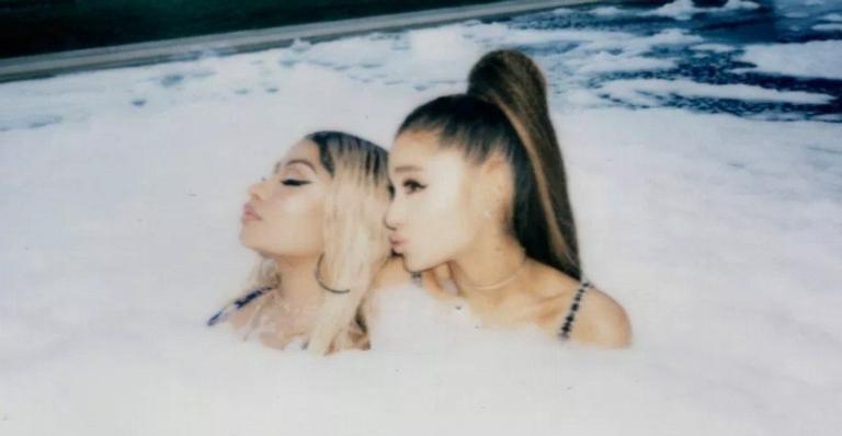 Nicki Minaj rasga elogios para Ariana Grande e encanta fãs: ”Tenho muito orgulho dela”