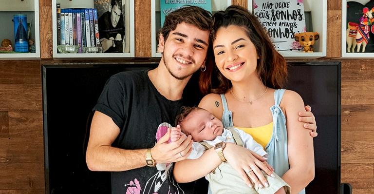 O papai João Fernandes e seu Nicolas