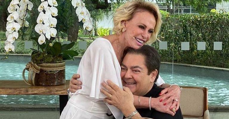 Internautas elogiam encontro de Ana Maria Braga com Fausto Silva