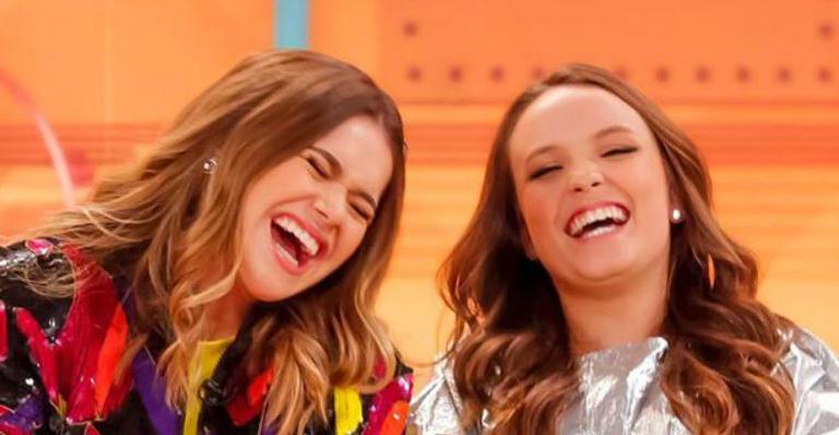 Em nova turnê, Larissa Manoela recebe mensagem de Maisa Silva: ”Linda”