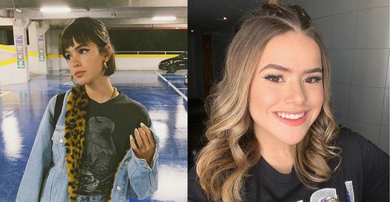 Maisa compartilha resultado de teste de namoro e Bruna Marquezine comenta: ”Cadê esse teste?”