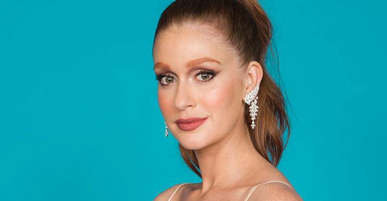 Marina Ruy Barbosa exibe barriga negativa em clique de lingerie e impressiona