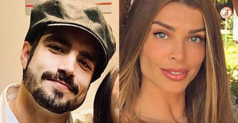Após negar namoro, Caio Castro e Grazi Massafera são flagrados andando de mãos dadas no shopping