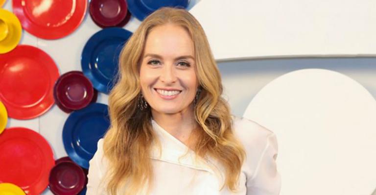Angélica exibe look chamativo para programa Se Joga e dispara: ”Sextou”