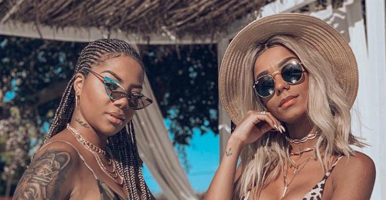 Brunna Gonçalves relembra clique com Ludmilla e se declara: ”Mulher da minha vida”