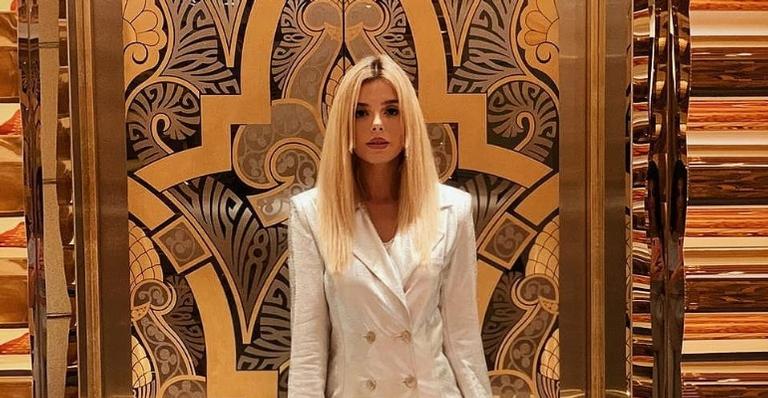 Em Dubai, Giovanna Lancellotti salta de paraquedas: ”Ainda estou em êxtase”