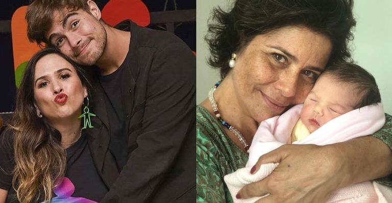 Mãe de Rafa Vitti se derrete pela neta e compartilha fotos fofas: ”Renascemos ao ver Clara Maria”