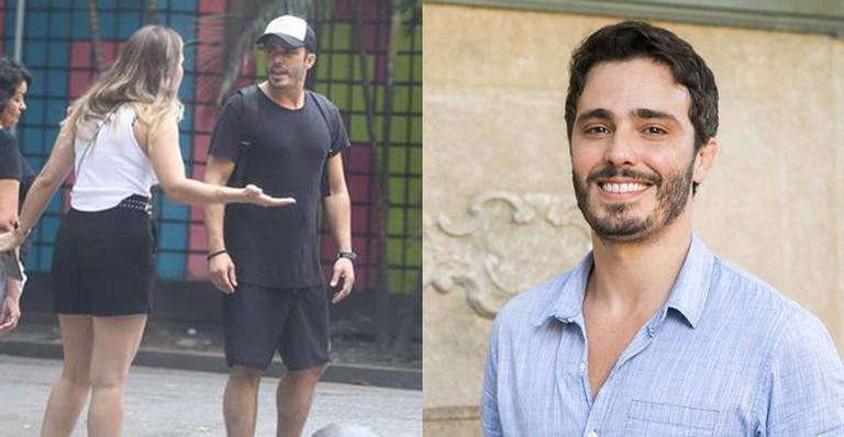 Thiago Rodrigues protagoniza barraco com namorada no meio da rua