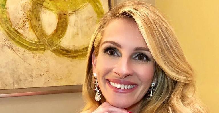 Em seu aniversário, Julia Roberts revela idade e choca: ”Não é 25?”