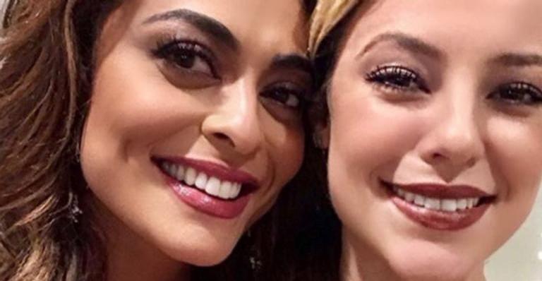 Juliana Paes revela que teve que ser amparada após cena com Paolla Oliveira em ‘A Dona Do Pedaço’