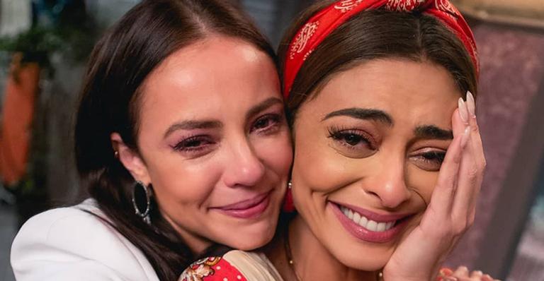 Paolla Oliveira e Juliana Paes se emocionam com reviravolta de A Dona do Pedaço
