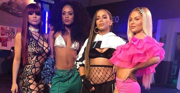Lexa comemora nova parceria com Anitta, Luísa Sonza e MC Rebecca: ”Junção de mulheres”
