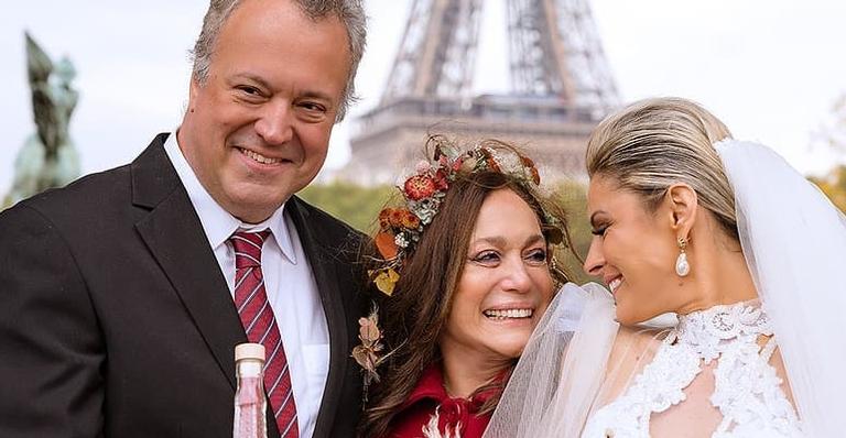 Susana Vieira divide cliques inéditos do luxuoso casamento de seu filho em Paris