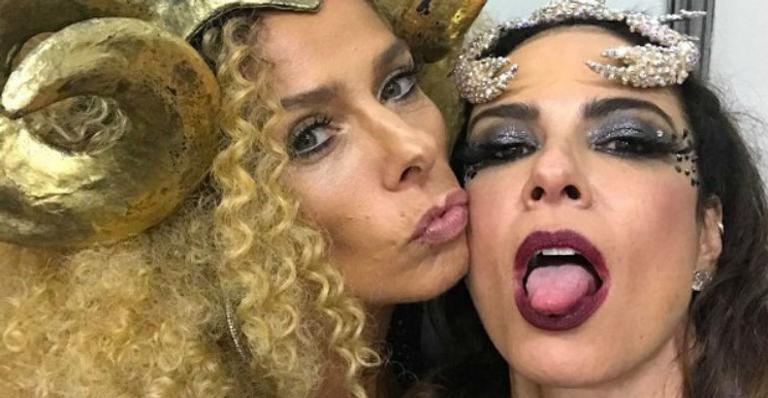 Luciana Gimenez completa 50 anos e Adriane Galisteu comemora: ”Viva ela”
