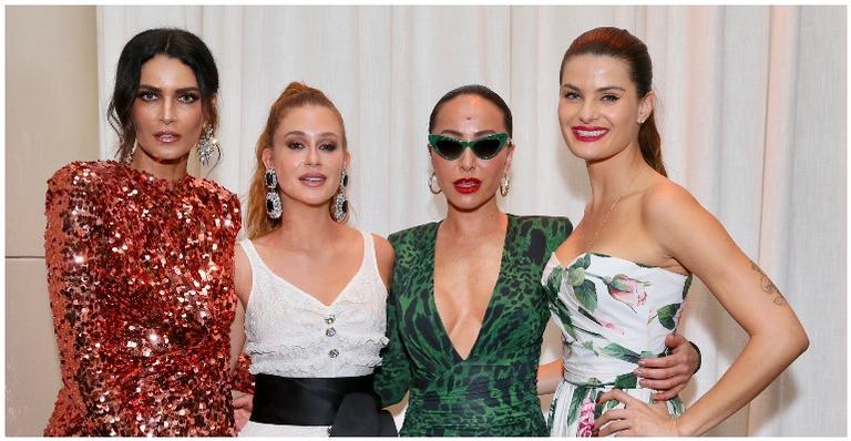 Marina Ruy Barbosa, Sabrina Sato e outras famosas participam de evento em SP