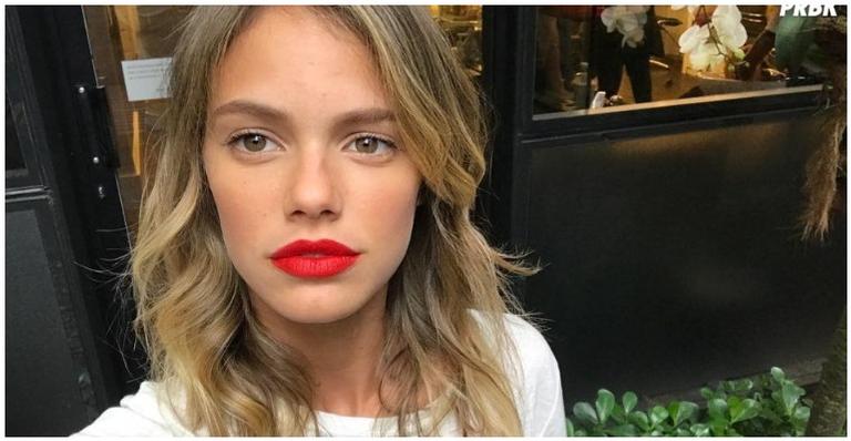Laura Neiva posta foto do barrigão na web e fãs questionam: ”São dois bebês?”