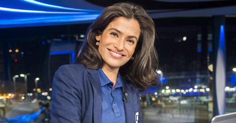 Renata Vasconcellos compartilha foto sem maquiagem e recebe elogios
