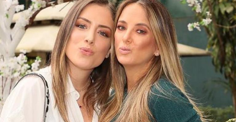 Fabiana Justus leva as gêmeas para conhecer Ticiane Pinheiro e Manuella e clique do momento encanta