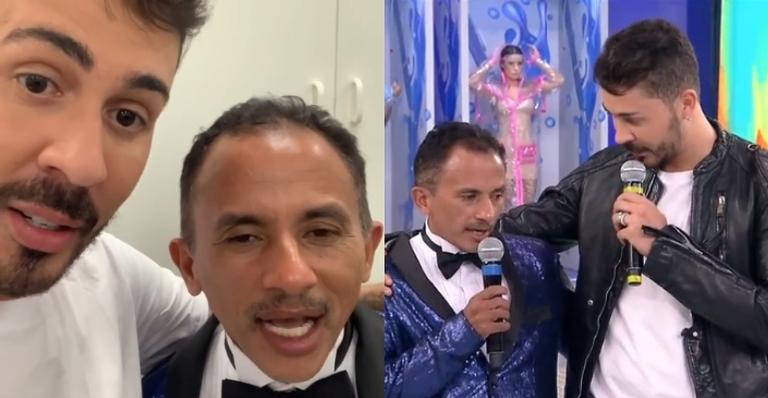 Carlinhos Maia doa R$30 mil para autor de ‘Caneta Azul’ e o convida para passar o Natal em sua casa