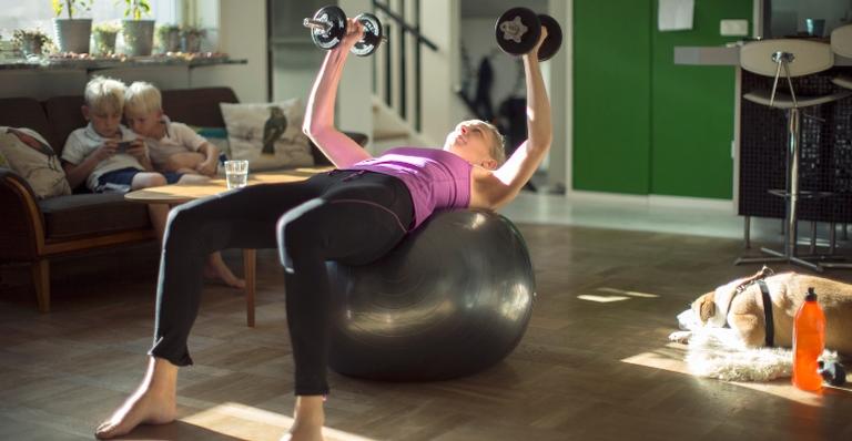 8 itens para fazer exercícios em casa