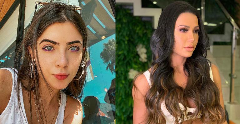 Jade Picon posa para câmera e recebe elogio de Gracyanne Barbosa: ”Maravilhosa”