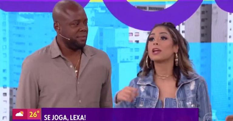 Lexa abre o jogo na TV Globo e revela se já brigou com a cantora Anitta
