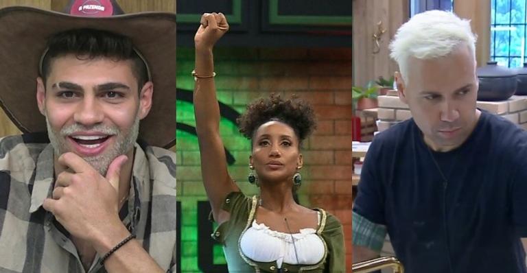 A Fazenda: Viny e Netto insinuam que participante ganhará o reality por conta de episódio de racismo