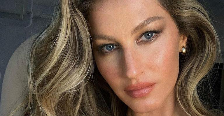 Gisele Bündchen compartilha montagem de foto antiga com foto da filha e semelhança impressiona