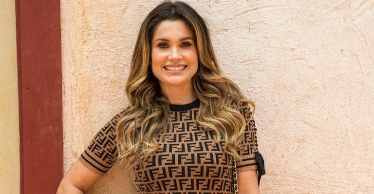 Flávia Alessandra posta vídeo dançando com a filha mais nova, Olívia: ”Treino com dançarina”