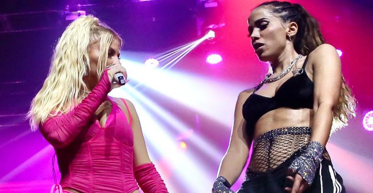 Anitta, Lexa, Luísa Sonza e MC Rebecca arrasam em festa em São Paulo