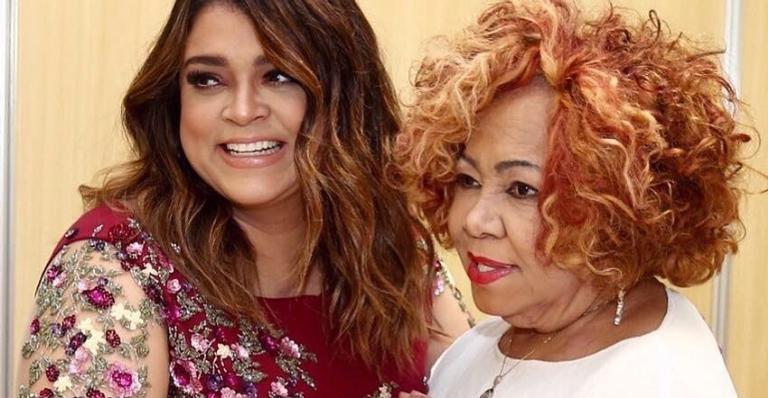 Preta Gil parabeniza Alcione com bela homenagem: ”Minha mãe”